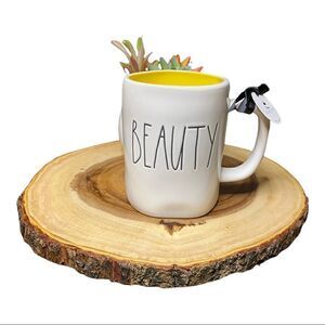 Rae Dunn “BEAUTY” Beauty & The Beast Belle Disney Princess Double-Sided Mug